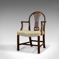 Pair of Antique Hepplewhite Revival Carvers, Mahogany, Armchair, Victorian (10 of 12) Pair of Antique Hepplewhite Revival Carvers, Mahogany, Armchair, Victorian (10 of 12)