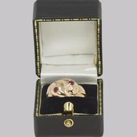Antique Double Ruby Snake Ring 9ct Gold Vintage Serpent Ring S 1/2 Hallmarked Birmingham 1918 (7 of 8) Antique Double Ruby Snake Ring 9ct Gold Vintage Serpent Ring S 1/2 Hallmarked Birmingham 1918 (7 of 8)