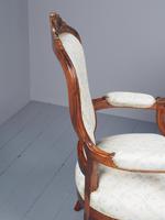 Antique Pair of French Rosewood Armchairs (7 of 19) Antique Pair of French Rosewood Armchairs (7 of 19)