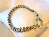 Antique Bracelet 1890s Victorian Silver Nickel Fancy Link 7 1/2" Length 13.6 Grams (3 of 12) Antique Bracelet 1890s Victorian Silver Nickel Fancy Link 7 1/2" Length 13.6 Grams (3 of 12)