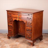 Mahogany Kneehole Desk With Brushing Slide (6 of 17) Mahogany Kneehole Desk With Brushing Slide (6 of 17)