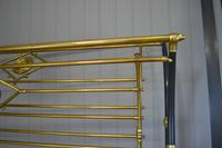 Rare Antique Victorian R.W Winfield 5ft King Size Brass & Iron Sleigh Bed (12 of 21) Rare Antique Victorian R.W Winfield 5ft King Size Brass & Iron Sleigh Bed (12 of 21)