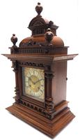 German Carved-Oak 8-Day Mantel Clock by Junghans (4 of 13) German Carved-Oak 8-Day Mantel Clock by Junghans (4 of 13)
