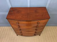 George IV Large Mahogany Bow Chest of Drawers (10 of 20) George IV Large Mahogany Bow Chest of Drawers (10 of 20)