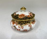 Antique Royal Crown Derby Ring Box & Cover c.1909 (6 of 6) Antique Royal Crown Derby Ring Box & Cover c.1909 (6 of 6)