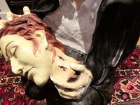 Huge Old Fairground Dracula Sculpture Ghost Train Figure (9 of 9) Huge Old Fairground Dracula Sculpture Ghost Train Figure (9 of 9)