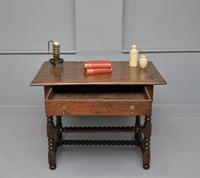 17th Century Bobbin Turned Oak Side Table (3 of 12) 17th Century Bobbin Turned Oak Side Table (3 of 12)