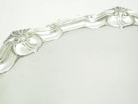 English Antique Solid Silver Salver, Super Design Fresh & Clean c.1919 (6 of 7) English Antique Solid Silver Salver, Super Design Fresh & Clean c.1919 (6 of 7)