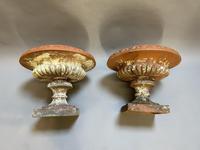 Pair of Terracotta Campana Garden Urns (9 of 13) Pair of Terracotta Campana Garden Urns (9 of 13)