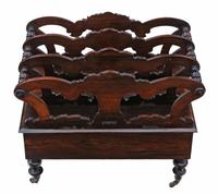 Regency Rosewood Canterbury Magazine Rack c.1820 (5 of 9) Regency Rosewood Canterbury Magazine Rack c.1820 (5 of 9)