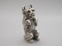 Victorian Novelty Silver Begging Dog Pepper by Thomas Johnson, London, 1878 (3 of 15) Victorian Novelty Silver Begging Dog Pepper by Thomas Johnson, London, 1878 (3 of 15)