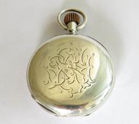 Antique Silver English Half Hunter Pocket Watch (3 of 5) Antique Silver English Half Hunter Pocket Watch (3 of 5)