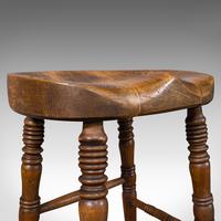 Antique Artist's Stool, English, Beech, Ash, Saddle Seat, Victorian c.1900 (10 of 12) Antique Artist's Stool, English, Beech, Ash, Saddle Seat, Victorian c.1900 (10 of 12)