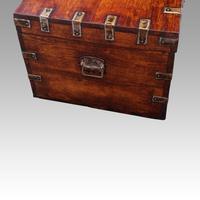 Victorian Iron Bound Teak Military Chest (4 of 8) Victorian Iron Bound Teak Military Chest (4 of 8)