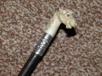 Antique Repousse Silver Intricately Carved Horse's Head Park Whip / Showing Cane (9 of 14) Antique Repousse Silver Intricately Carved Horse's Head Park Whip / Showing Cane (9 of 14)