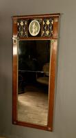 Superb early Austrian mahogany Biedermeier trumeau mirror (5 of 13) Superb early Austrian mahogany Biedermeier trumeau mirror (5 of 13)