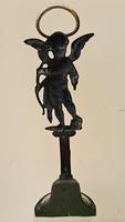 Antique English Victorian "Cupid" Brass Door Porter / Doorstop (3 of 5) Antique English Victorian "Cupid" Brass Door Porter / Doorstop (3 of 5)