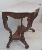 Pair of 19th Century Marble Topped Walnut Console Tables (4 of 9) Pair of 19th Century Marble Topped Walnut Console Tables (4 of 9)