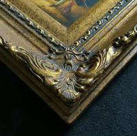 Lovely 18th Century Georgian Revival Gilt-Framed Oil on Panel Portrait Painting (3 of 8) Lovely 18th Century Georgian Revival Gilt-Framed Oil on Panel Portrait Painting (3 of 8)