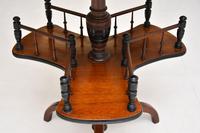Antique Victorian Mahogany Occasional Table Bookstand (5 of 7) Antique Victorian Mahogany Occasional Table Bookstand (5 of 7)