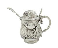 Antique Georgian Sterling Silver Mustard Pot 1819 (10 of 10) Antique Georgian Sterling Silver Mustard Pot 1819 (10 of 10)