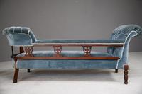 Victorian Upholstered Button Back Chaise Longue (9 of 11) Victorian Upholstered Button Back Chaise Longue (9 of 11)