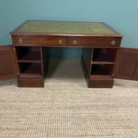 Large Victorian Mahogany Antique Partners Desk (2 of 10) Large Victorian Mahogany Antique Partners Desk (2 of 10)