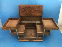 Victorian Brassbound Walnut Cigar Box (7 of 19) Victorian Brassbound Walnut Cigar Box (7 of 19)