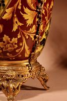 Pair of Spectacular & Beautiful Ceramic Hand Painted Paraffin Lamps (12 of 12) Pair of Spectacular & Beautiful Ceramic Hand Painted Paraffin Lamps (12 of 12)