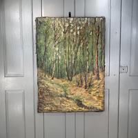 Antique German Impressionist Landscape Oil Painting of Woodland Signed Keiker (2 of 10) Antique German Impressionist Landscape Oil Painting of Woodland Signed Keiker (2 of 10)