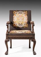 Well Carved Mahogany Framed Gainsborough Type Chair (2 of 6) Well Carved Mahogany Framed Gainsborough Type Chair (2 of 6)