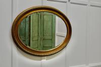 Large Decorative Oval Gilt Wall Mirror (3 of 6) Large Decorative Oval Gilt Wall Mirror (3 of 6)