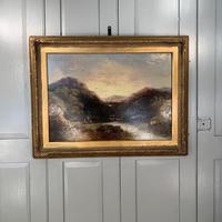 Antique Victorian river landscape oil painting of fishing party 1 of 2 (2 of 10) Antique Victorian river landscape oil painting of fishing party 1 of 2 (2 of 10)