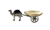 Antique Edwardian Sterling Silver Camel with Cart Pin Cushion 1909 (5 of 8) Antique Edwardian Sterling Silver Camel with Cart Pin Cushion 1909 (5 of 8)