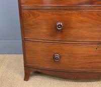 George IV Large Mahogany Bow Chest of Drawers (15 of 20) George IV Large Mahogany Bow Chest of Drawers (15 of 20)