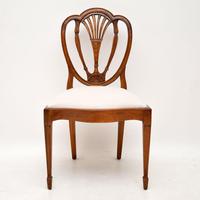 Set of 6 Antique Mahogany Sheraton Style Dining Chairs (3 of 9) Set of 6 Antique Mahogany Sheraton Style Dining Chairs (3 of 9)