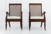 Pair of 19th Century Anglo Indian Plantation Chairs (3 of 8) Pair of 19th Century Anglo Indian Plantation Chairs (3 of 8)