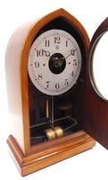 Fine Antique Bulle Electric Mantel Clock – Mahogany & Satinwood Case Mantle Clock (4 of 9) Fine Antique Bulle Electric Mantel Clock – Mahogany & Satinwood Case Mantle Clock (4 of 9)