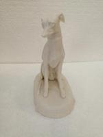 Rare 19th Century Parian Figure of a Seated Greyhound (3 of 6) Rare 19th Century Parian Figure of a Seated Greyhound (3 of 6)