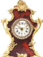 Antique French Shell & Ormolu 8-Day Mantel Clock Rococo Boulle Case Segment Dial (2 of 10) Antique French Shell & Ormolu 8-Day Mantel Clock Rococo Boulle Case Segment Dial (2 of 10)