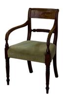 Set of 6 Regency Mahogany Chairs Including 2 Carvers (5 of 13) Set of 6 Regency Mahogany Chairs Including 2 Carvers (5 of 13)