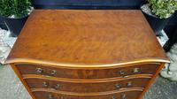 Burr Yew Serpentine Front Chest of Drawers (5 of 5) Burr Yew Serpentine Front Chest of Drawers (5 of 5)