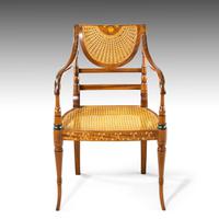 Elegant Early 20th Century Satin Mahogany Salon Suite (5 of 8) Elegant Early 20th Century Satin Mahogany Salon Suite (5 of 8)