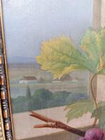 19th Century Still Life with Grapes, Pumpkin, Tomatoes Oil on Canvas (4 of 12) 19th Century Still Life with Grapes, Pumpkin, Tomatoes Oil on Canvas (4 of 12)