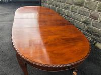 Antique Mahogany 9ft Wind Out Extending Dining Table (11 of 14) Antique Mahogany 9ft Wind Out Extending Dining Table (11 of 14)
