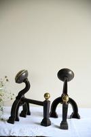 Pair of Victorian Cast Iron Fire Dogs (9 of 9) Pair of Victorian Cast Iron Fire Dogs (9 of 9)