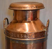 Large United Dairies Copper Milk Churn (2 of 7) Large United Dairies Copper Milk Churn (2 of 7)