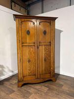 Early 20th Century Oak Two-door Wardrobe (1 of 17)