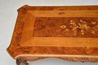 French Style Burr Walnut Inlaid Marquetry Coffee Table (5 of 10) French Style Burr Walnut Inlaid Marquetry Coffee Table (5 of 10)