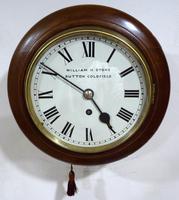 Uniquely Rare Late Victorian 8” English Fusee Dial Timepiece by William Stone (1 of 3)